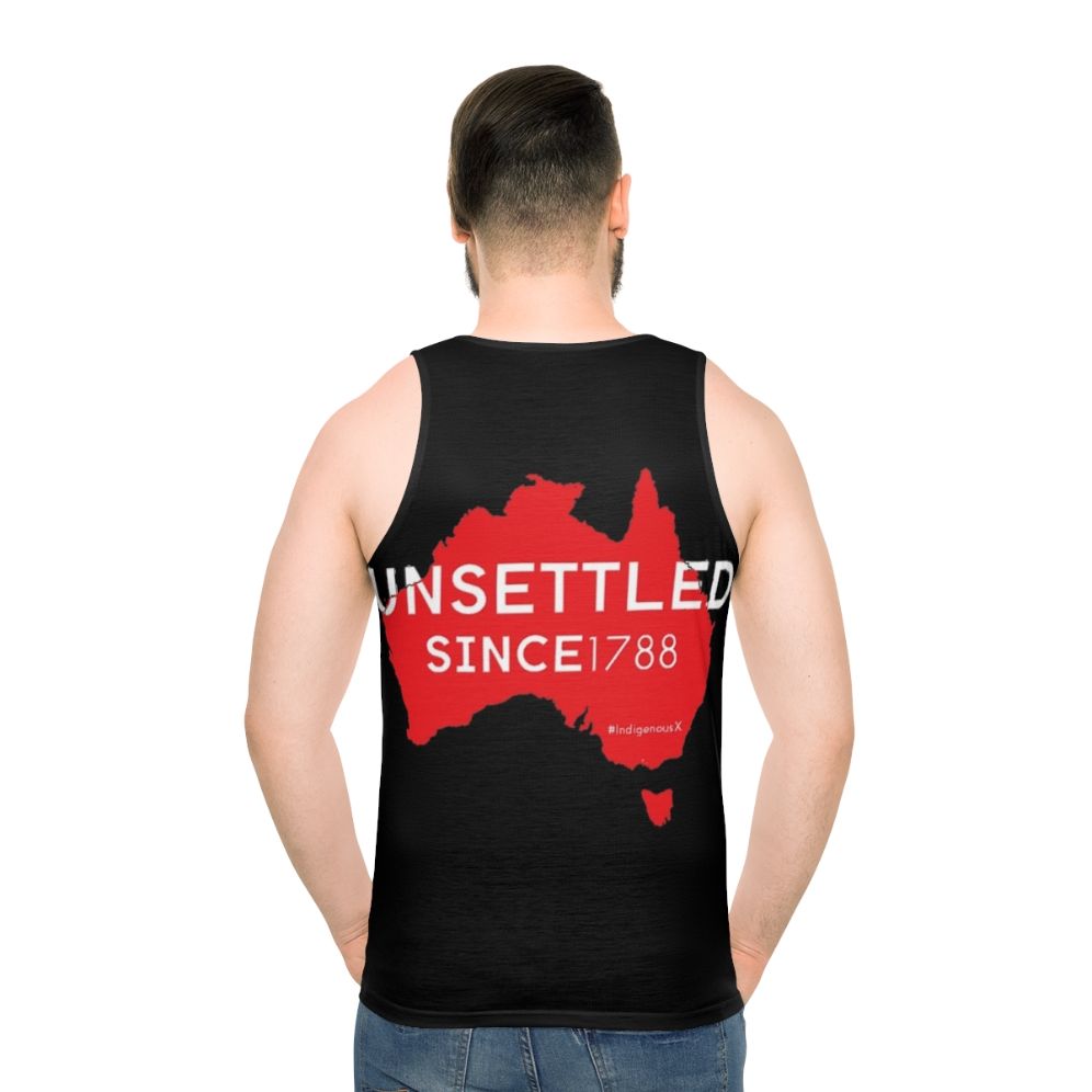 Unsettled Since 1788 Unisex Red Tank Top