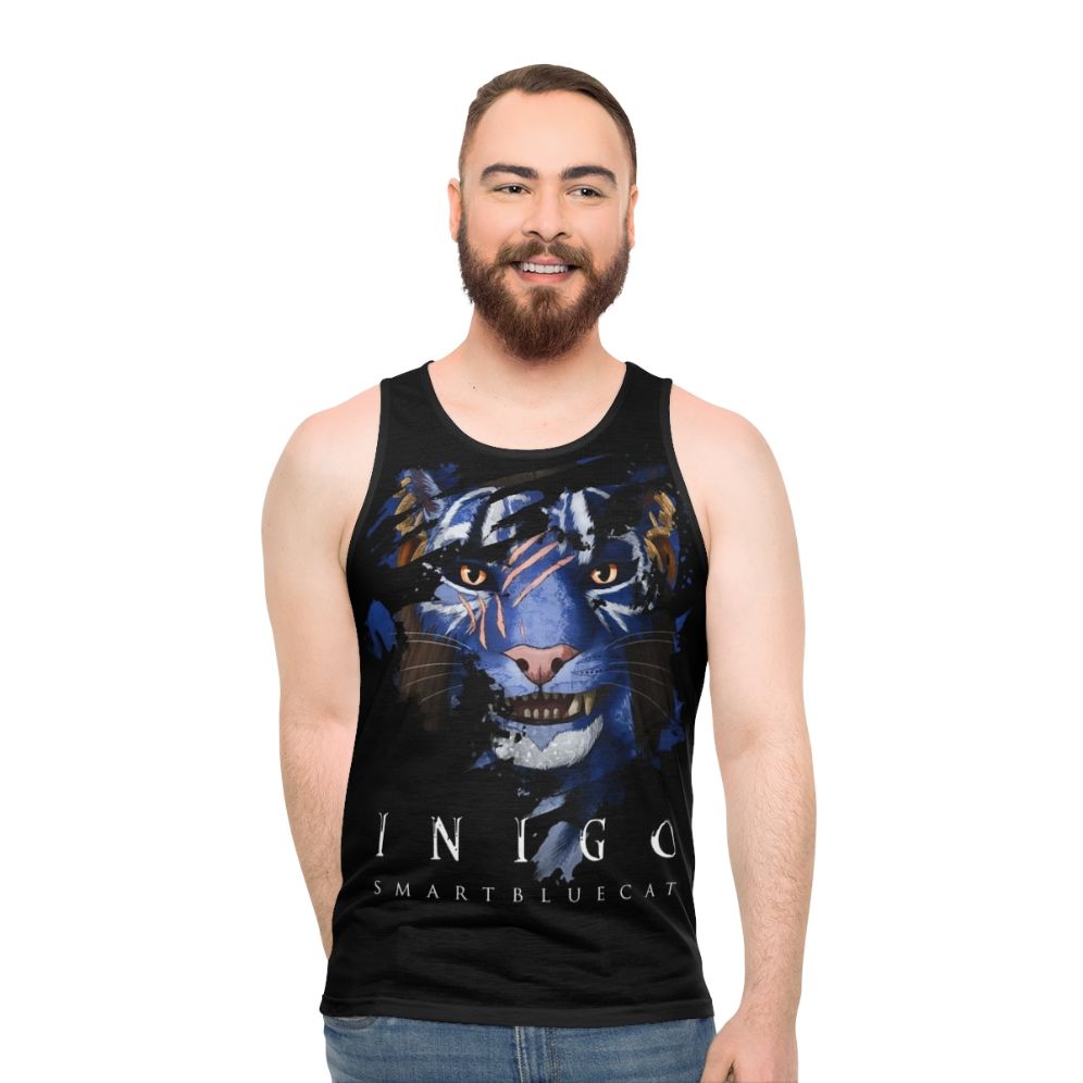 Up Close Zen Design Unisex Tank Top