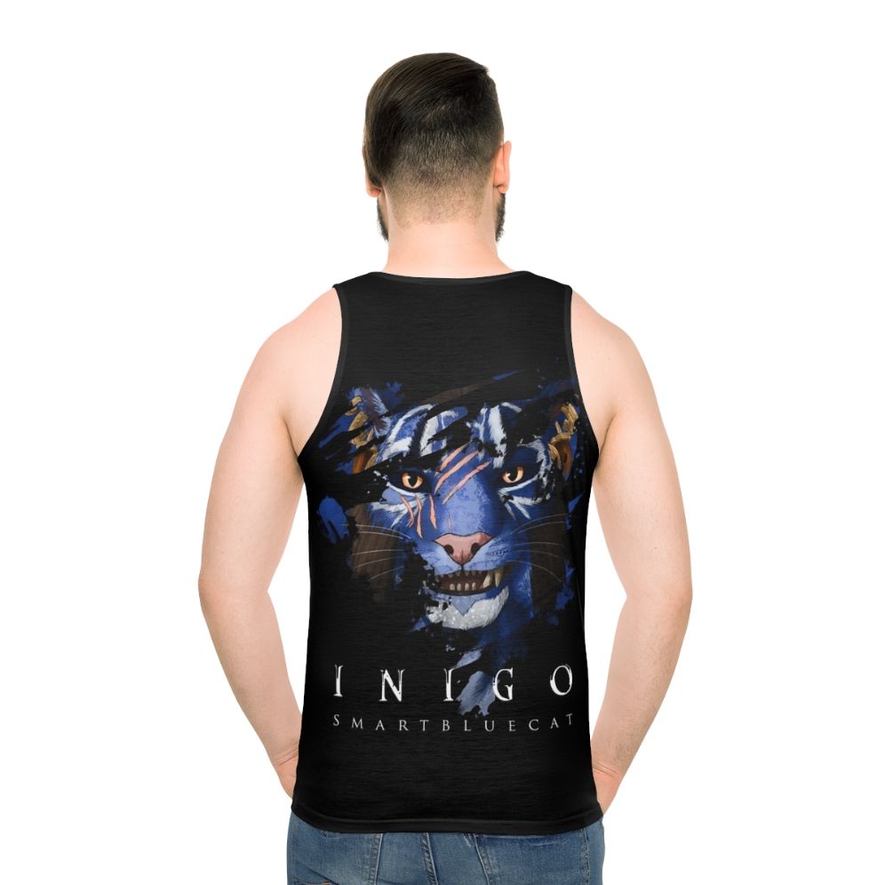 Up Close Zen Design Unisex Tank Top