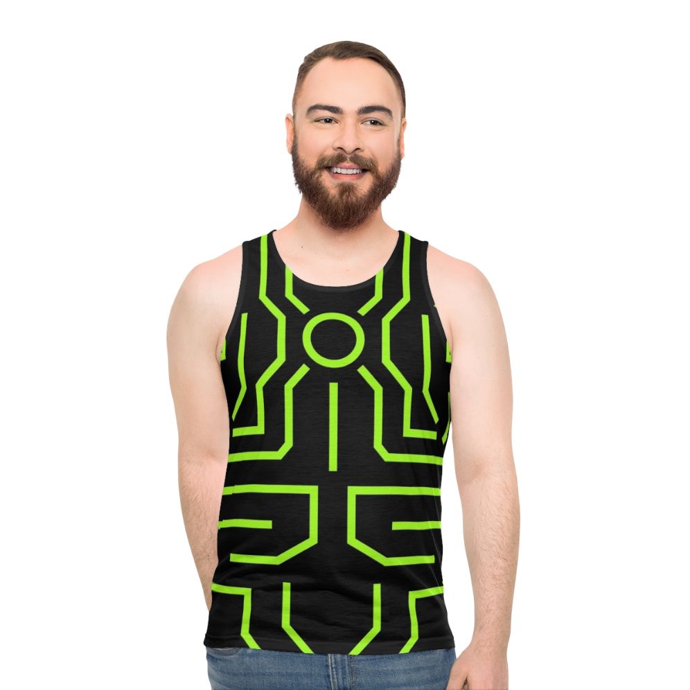 Upgrade Unisex Superhero Circuit Board Tank Top
