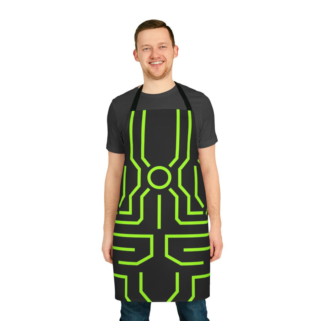 A high-quality apron featuring the iconic Ben 10 circuit board design