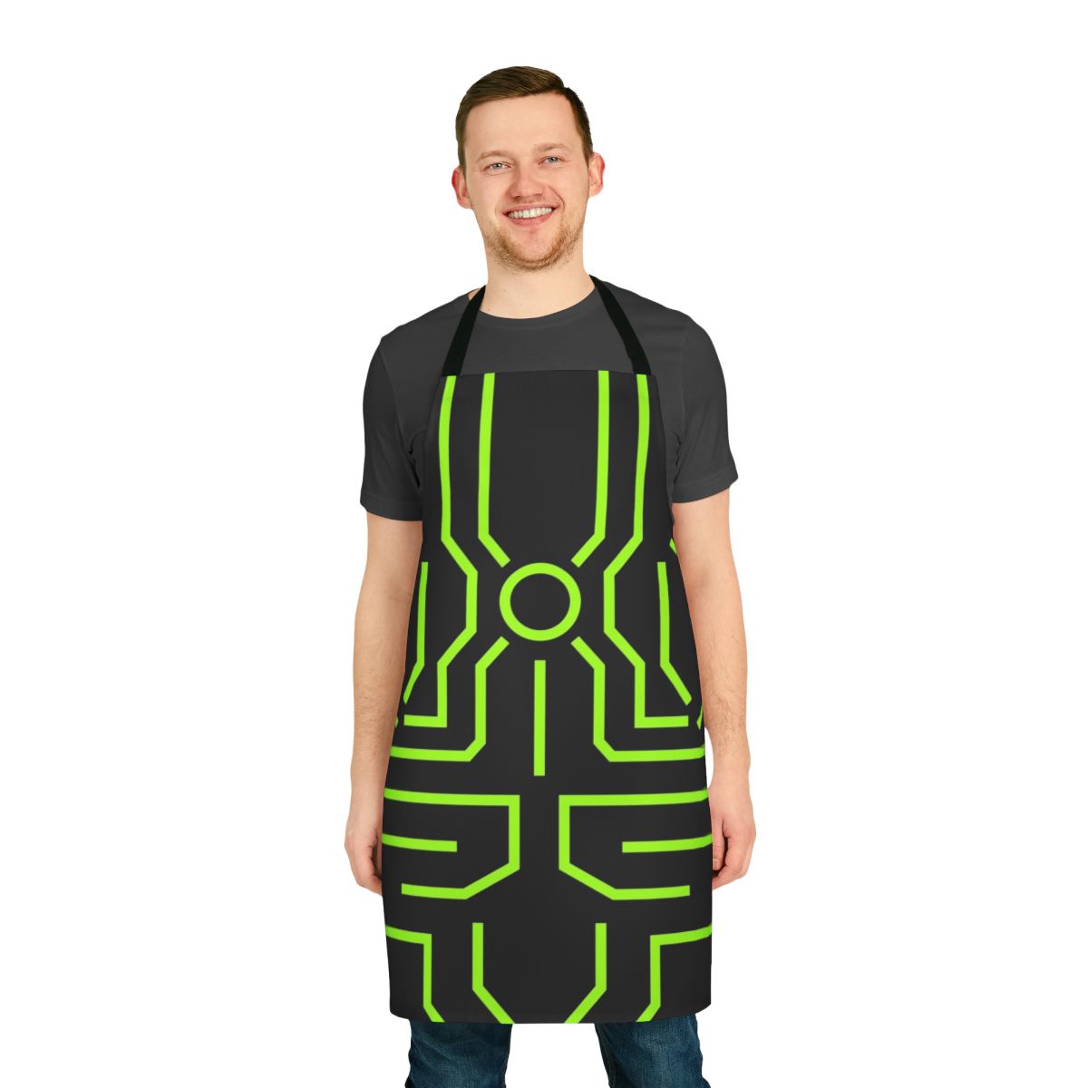 A high-quality apron featuring the iconic Ben 10 circuit board design