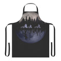 Upside Down Demogorgon-themed apron with eerie, sci-fi inspired design