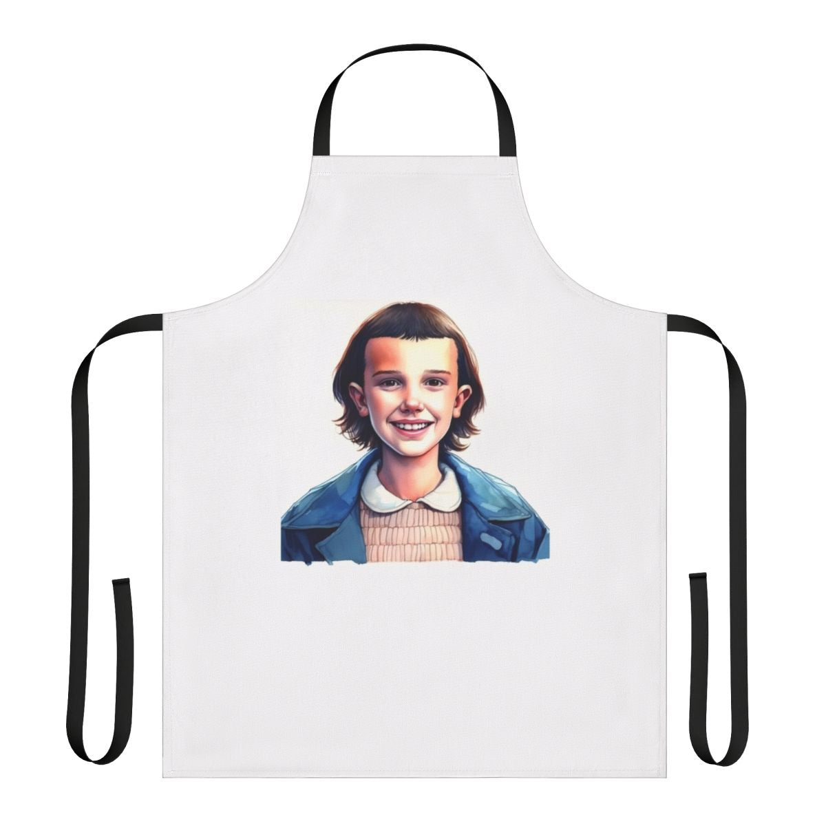Upside Down Eleven Apron - Inspired by Stranger Things TV Show