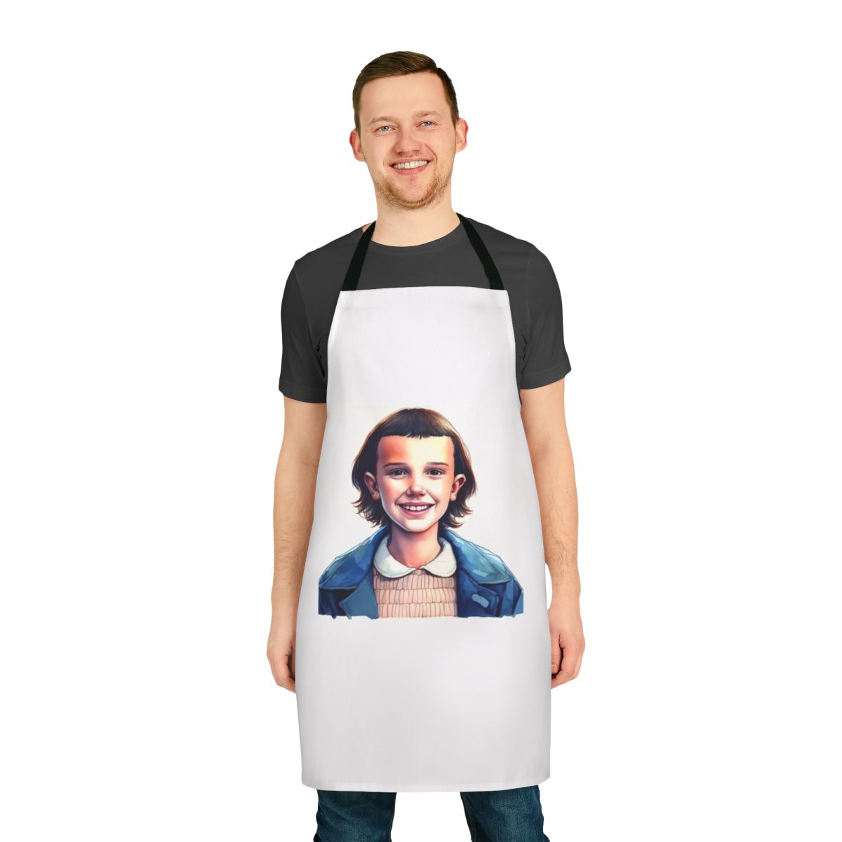 Upside Down Eleven Apron - Inspired by Stranger Things TV Show