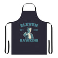 Stranger Things inspired upside down themed apron featuring Eleven