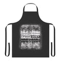 Stranger Things inspired apron featuring the iconic Upside Down design