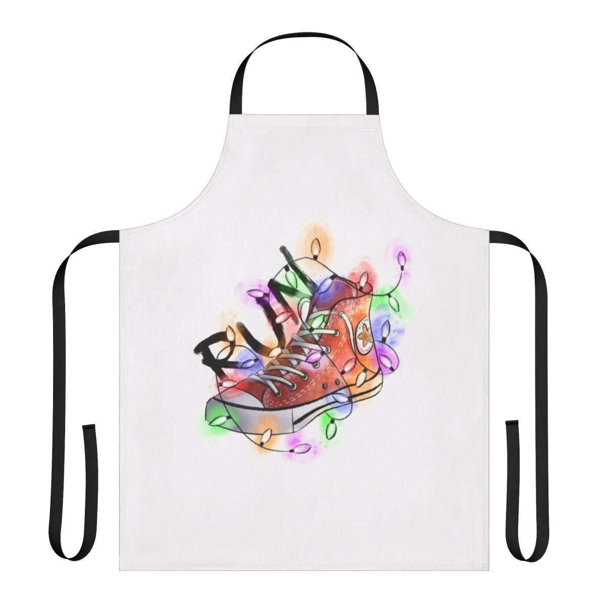 Upside Down-themed apron inspired by the popular Netflix series Stranger Things