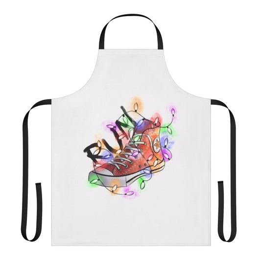 Upside Down-themed apron inspired by the popular Netflix series Stranger Things