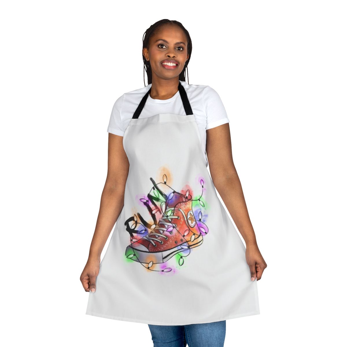 Stranger Things inspired apron with Upside Down design