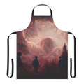 Upside Down Stranger Things Inspired Apron with Clouds of Chaos Design