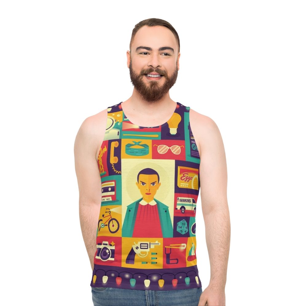 Upside Down Unisex Tank Top