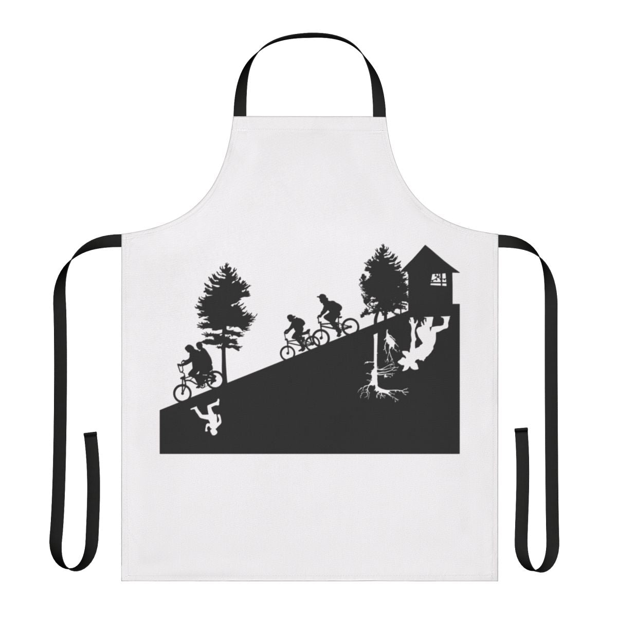 Upside Down Themed Apron with Stranger Things Inspired Design