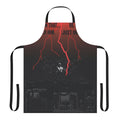 Upside Down themed cooking apron featuring Eddie Munson from Stranger Things