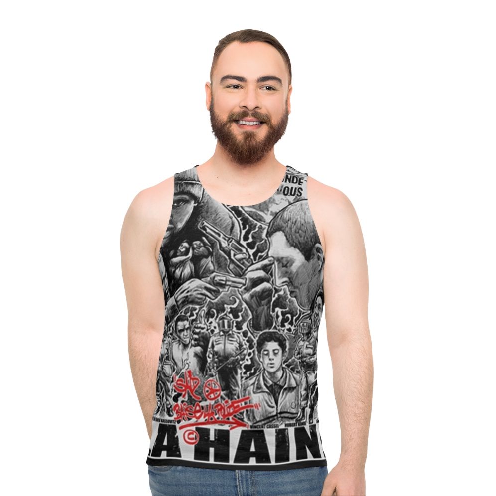 Urban French Film "La Haine" Unisex Tank Top