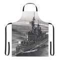 USS Carpenter Navy Ship Apron - Durable and Stylish Nautical Gift