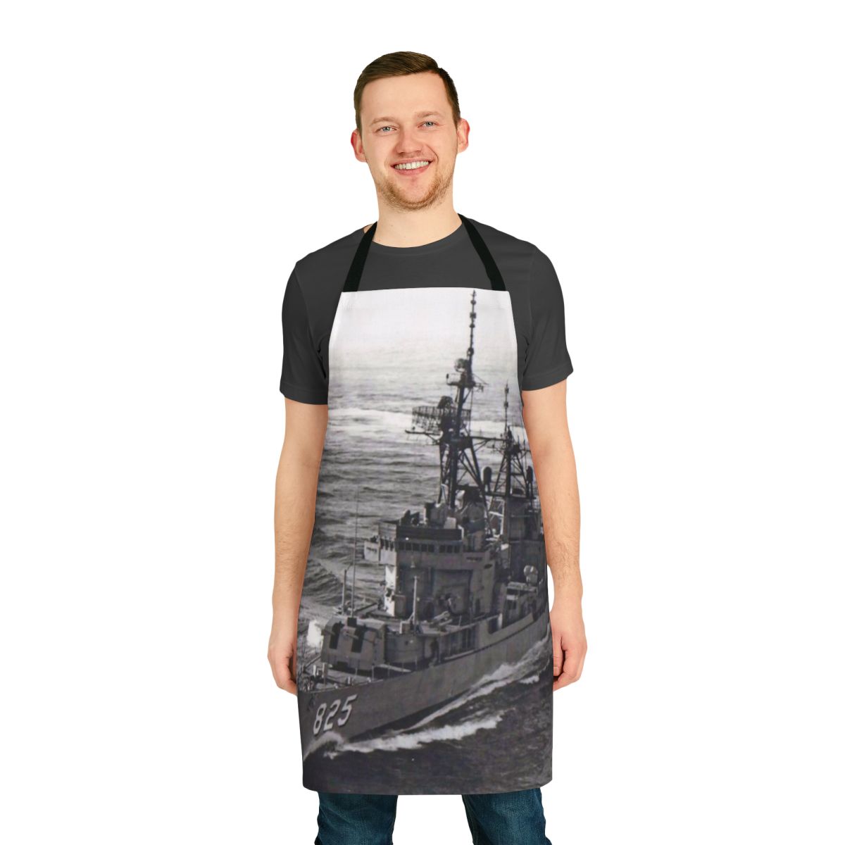USS Carpenter Navy Ship Apron - Durable and Stylish Nautical Gift