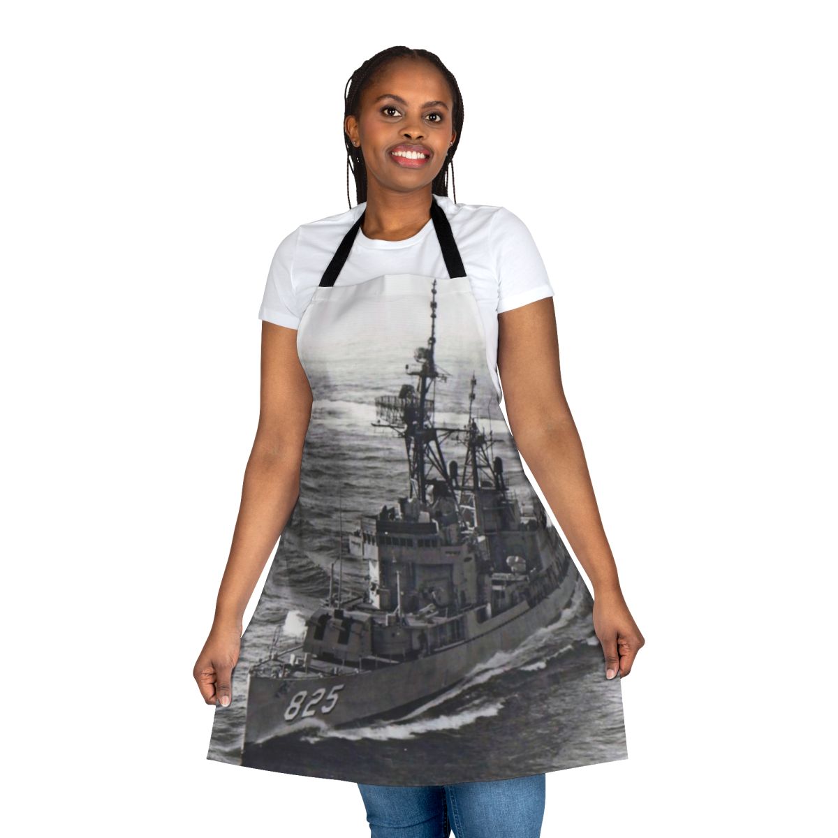 USS Carpenter Navy Ship Apron - Durable and Stylish Nautical Gift