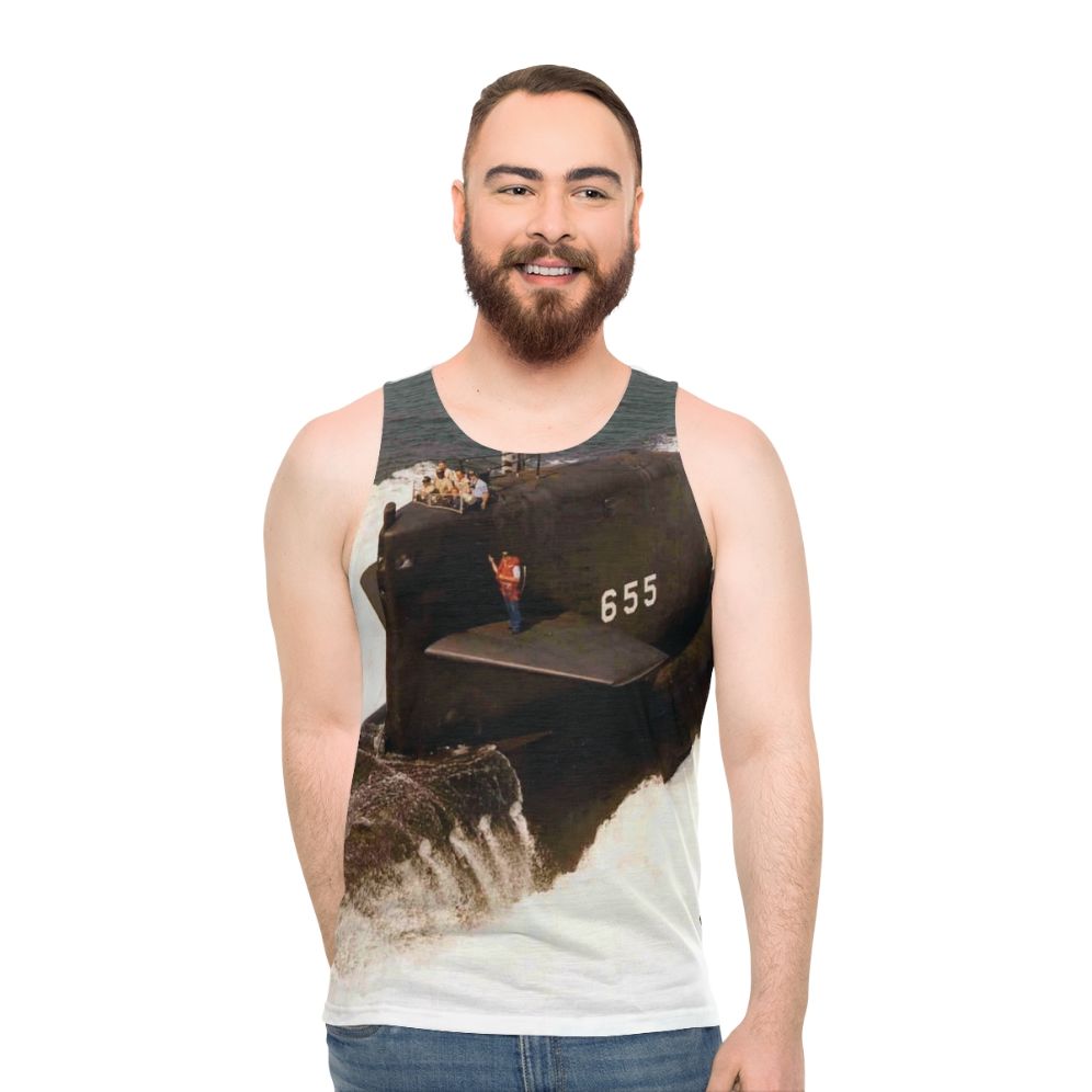 USS Henry L. Stimson SSBN-655 Navy Tank Top