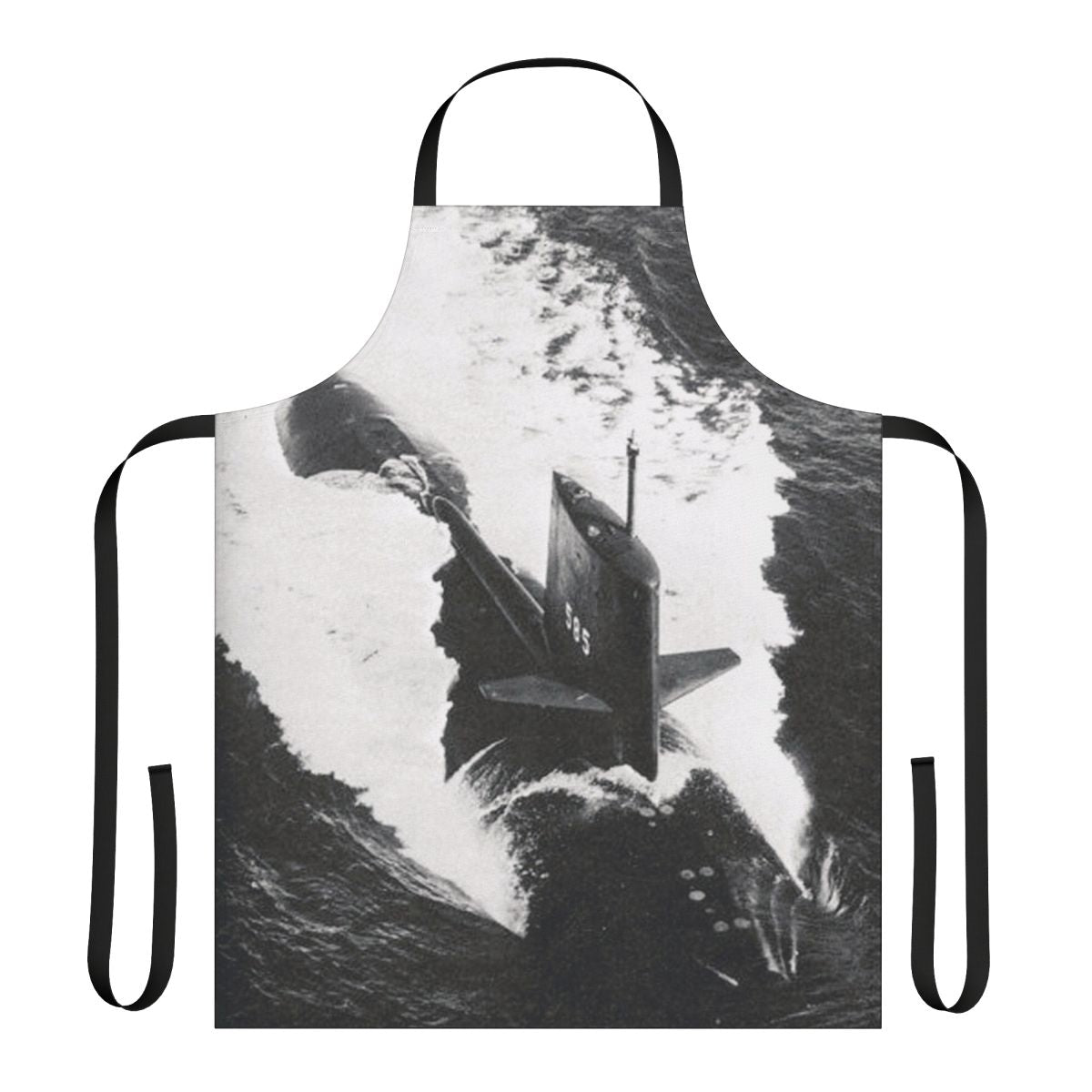 Apron featuring the USS Skipjack SSN 585 nuclear attack submarine