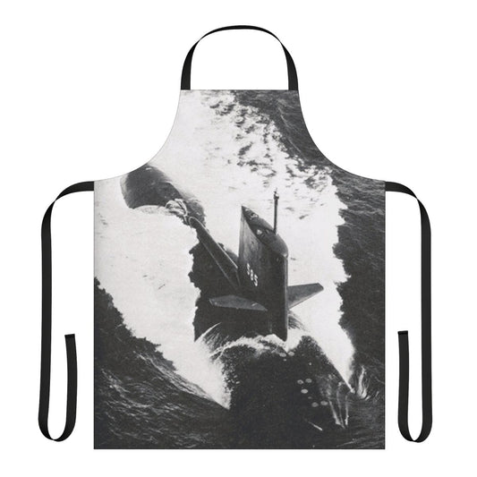 Apron featuring the USS Skipjack SSN 585 nuclear attack submarine
