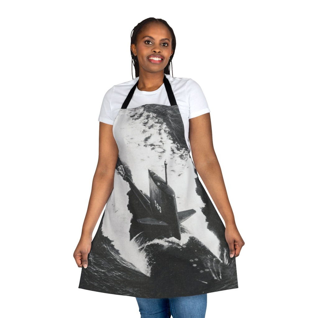 Apron featuring the USS Skipjack SSN 585 nuclear attack submarine