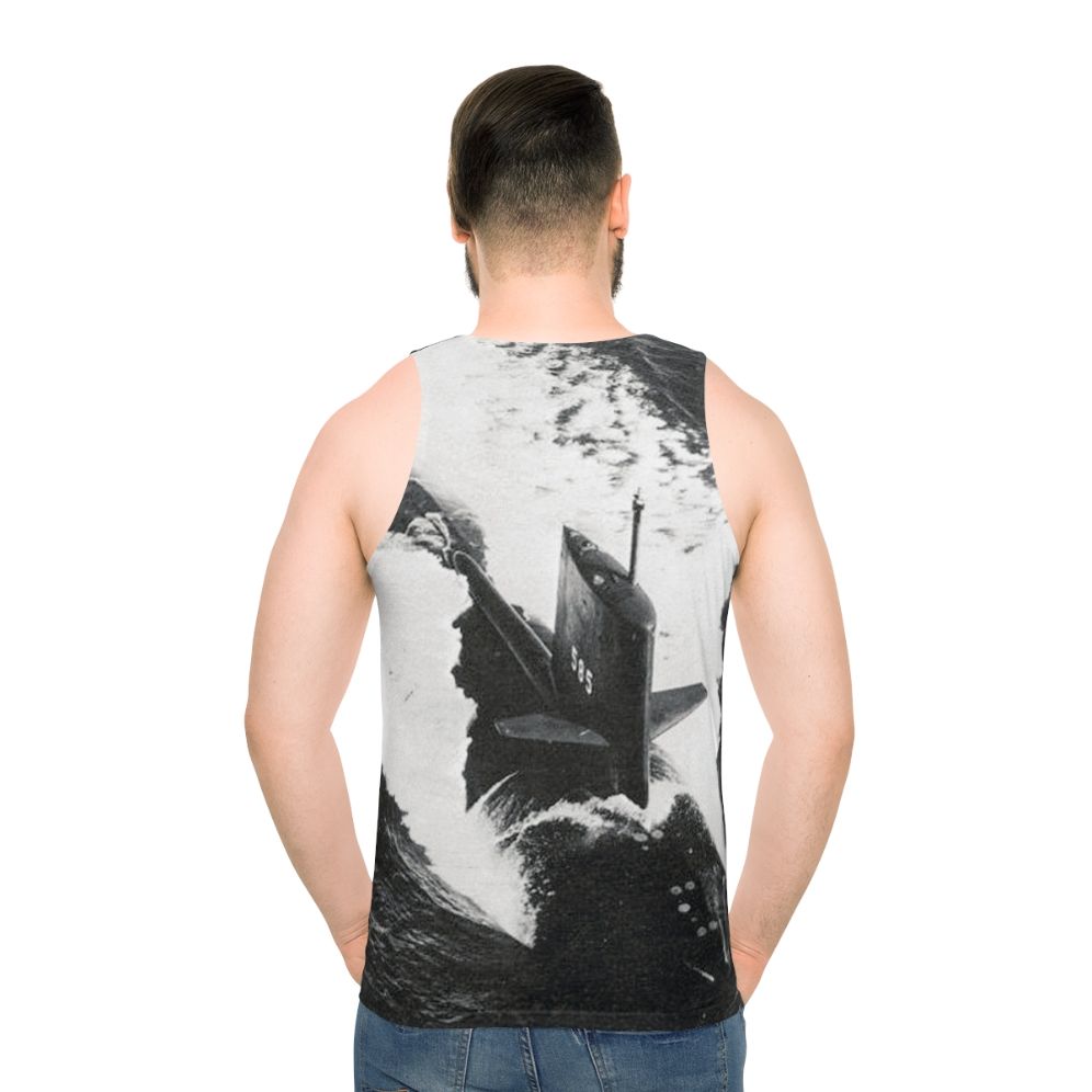 USS Skipjack SSN 585 Submarine Unisex Tank Top
