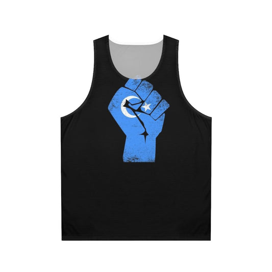 Uyghur Solidarity Unisex Tank Top