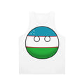 Uzbekistan Countryball Unisex Tank Top
