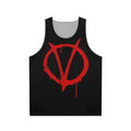 V for Vendetta Graphic Novel Unisex Tank Top