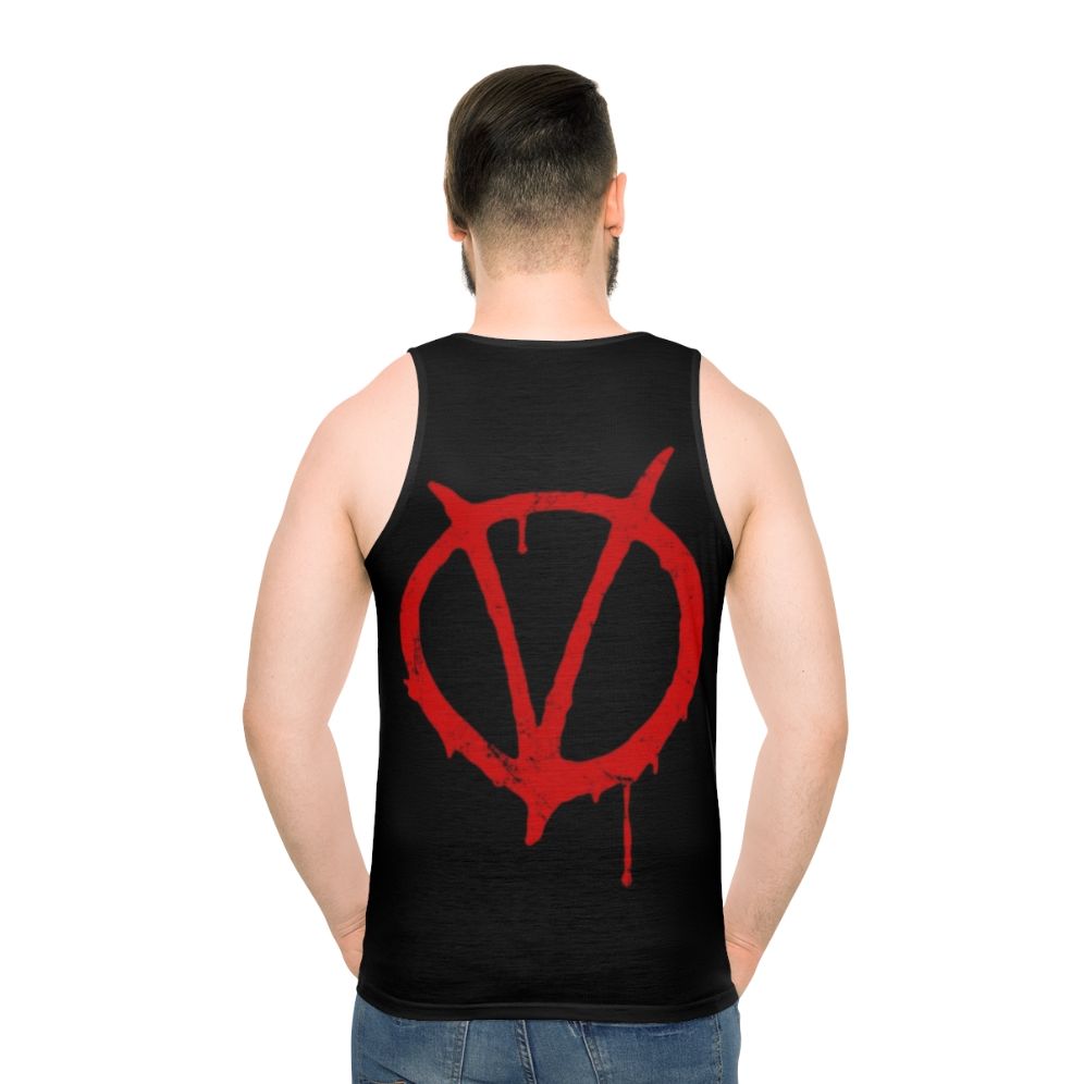 V for Vendetta Graphic Novel Unisex Tank Top