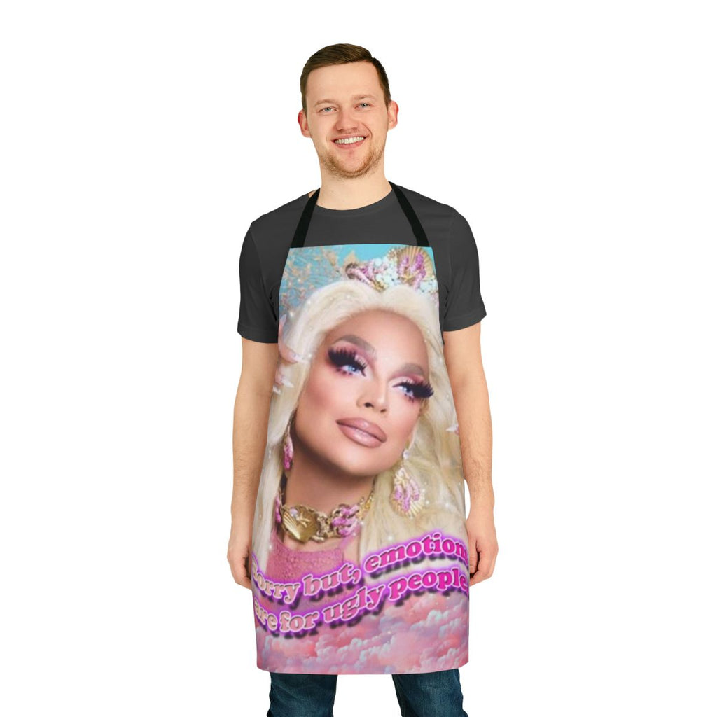 Valentina Drag Queen Inspired Apron with Aesthetic Floral Design