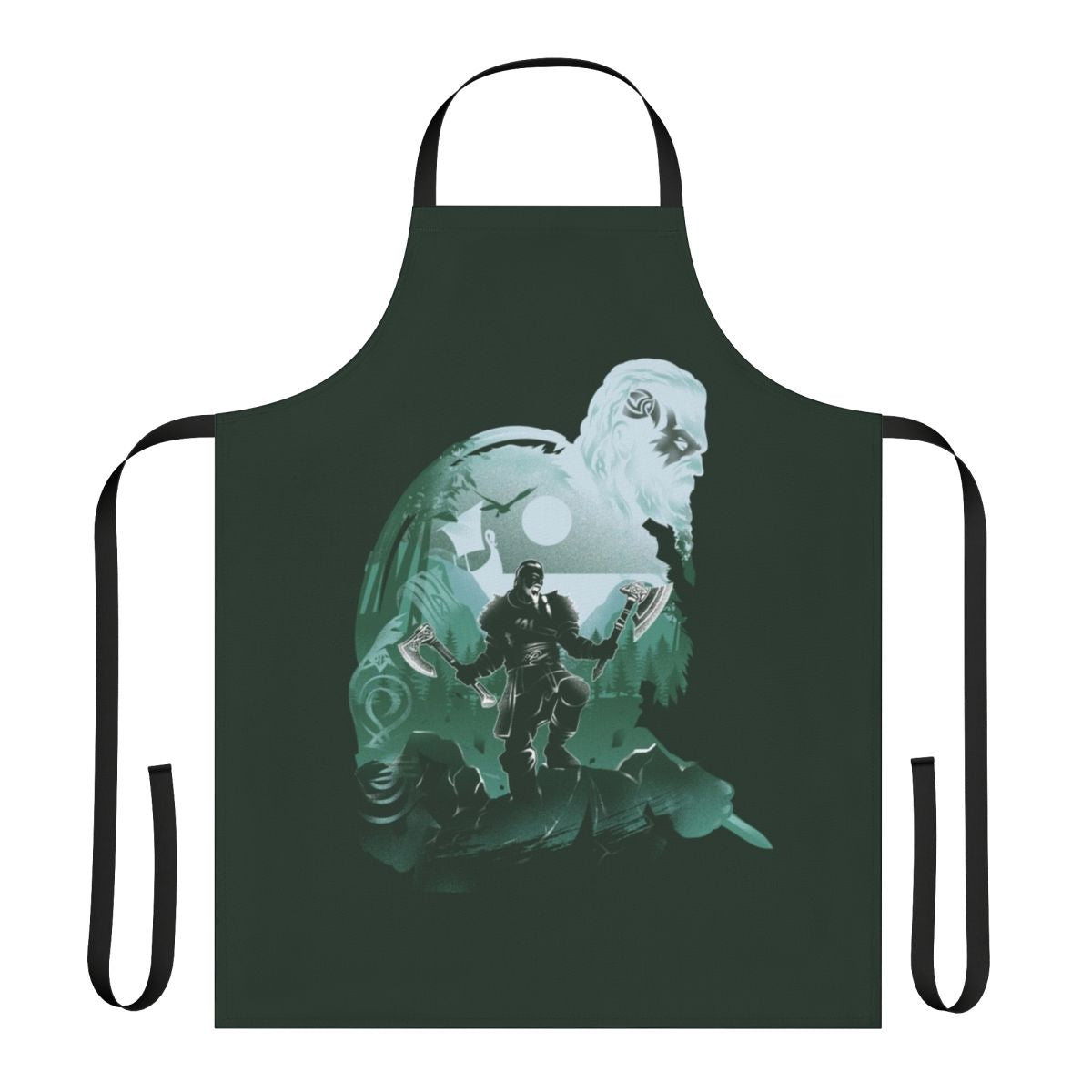 Valhalla Adventure Apron with Viking and Assassin's Creed Valhalla Themes