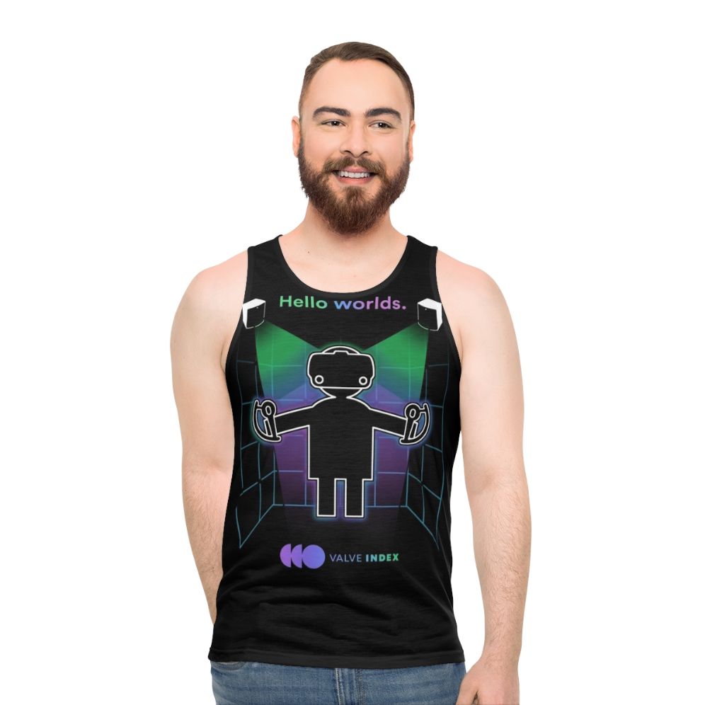 Valve Index VR Headset Unisex Tank Top