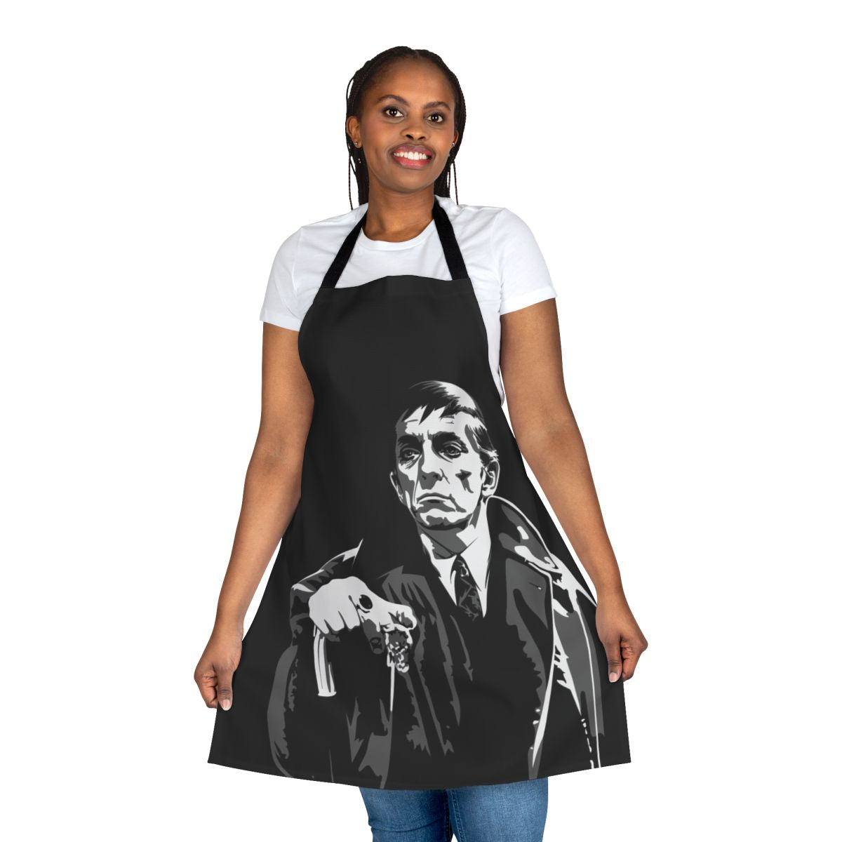 Dark shadows inspired apron featuring Barnabas Collins, the beloved vampire character