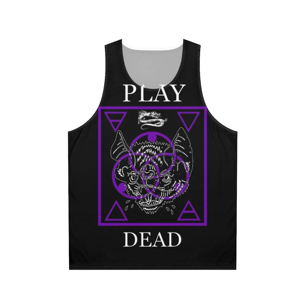 Vampire Bat Play Dead Unisex Tank Top