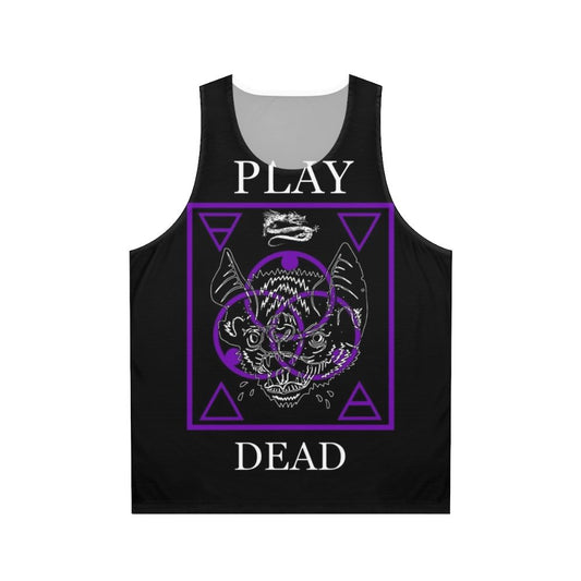Vampire Bat Play Dead Unisex Tank Top