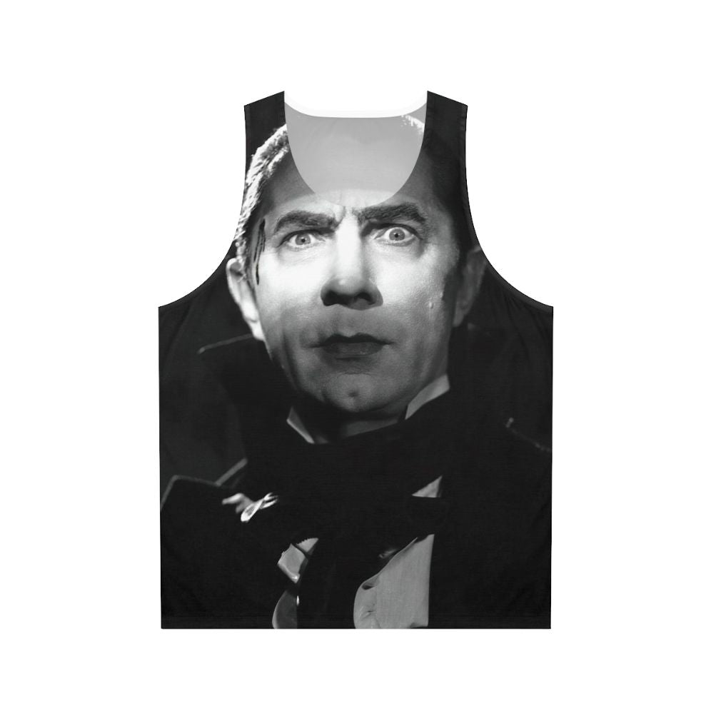 Vampire horror halloween gothic unisex tank top