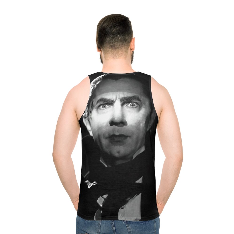 Vampire horror halloween gothic unisex tank top