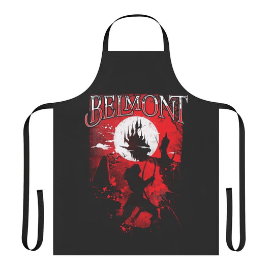 Vampire Hunter apron featuring classic Castlevania character Simon Belmont
