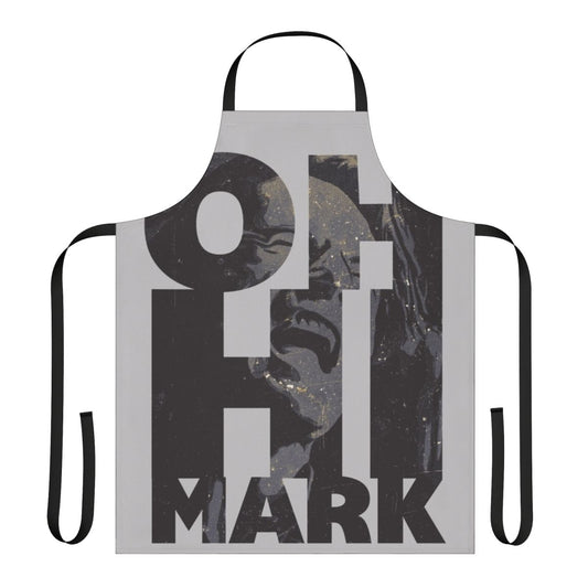 Apron featuring the iconic "Oh Hi Mark" quote from the cult classic film "The Room"