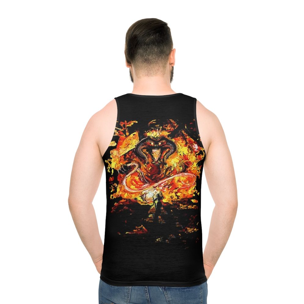 Van Gogh Inspired Lord of the Rings Unisex Tank Top