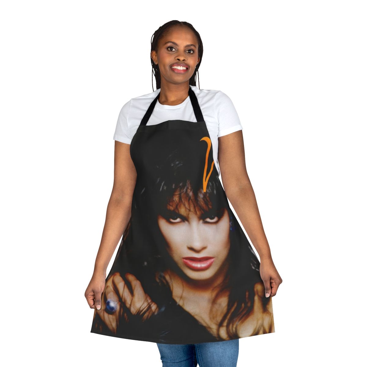 Vanity animal print apron, featuring a playful animal design for a stylish cooking experience.