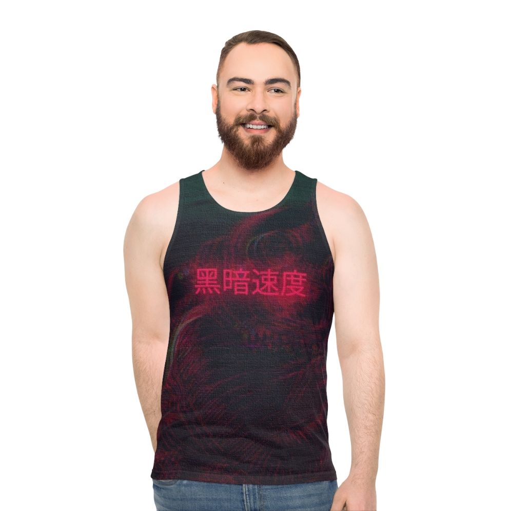 Vaporwave Astronaut Unisex Tank Top