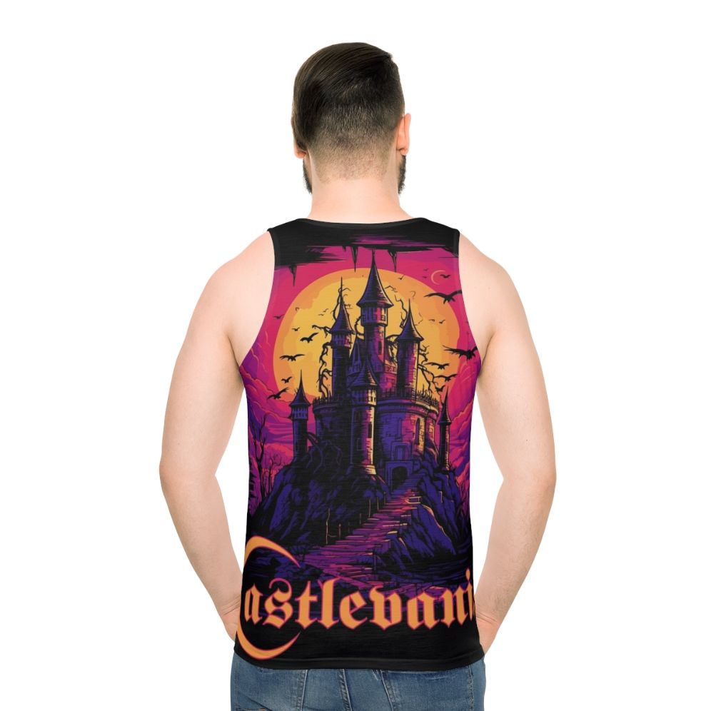 Vaporwave Castlevania Netflix Unisex Tank Top
