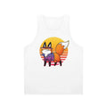 Vaporwave Cute Fox Unisex Tank Top