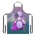 Vaporwave inspired Filthy Frank 420 parody apron with Japanese elements