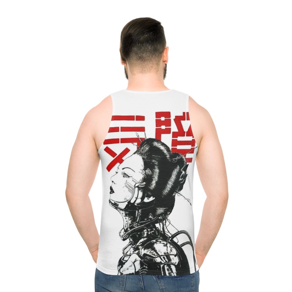 Vaporwave Japanese Cyberpunk Unisex Tank Top