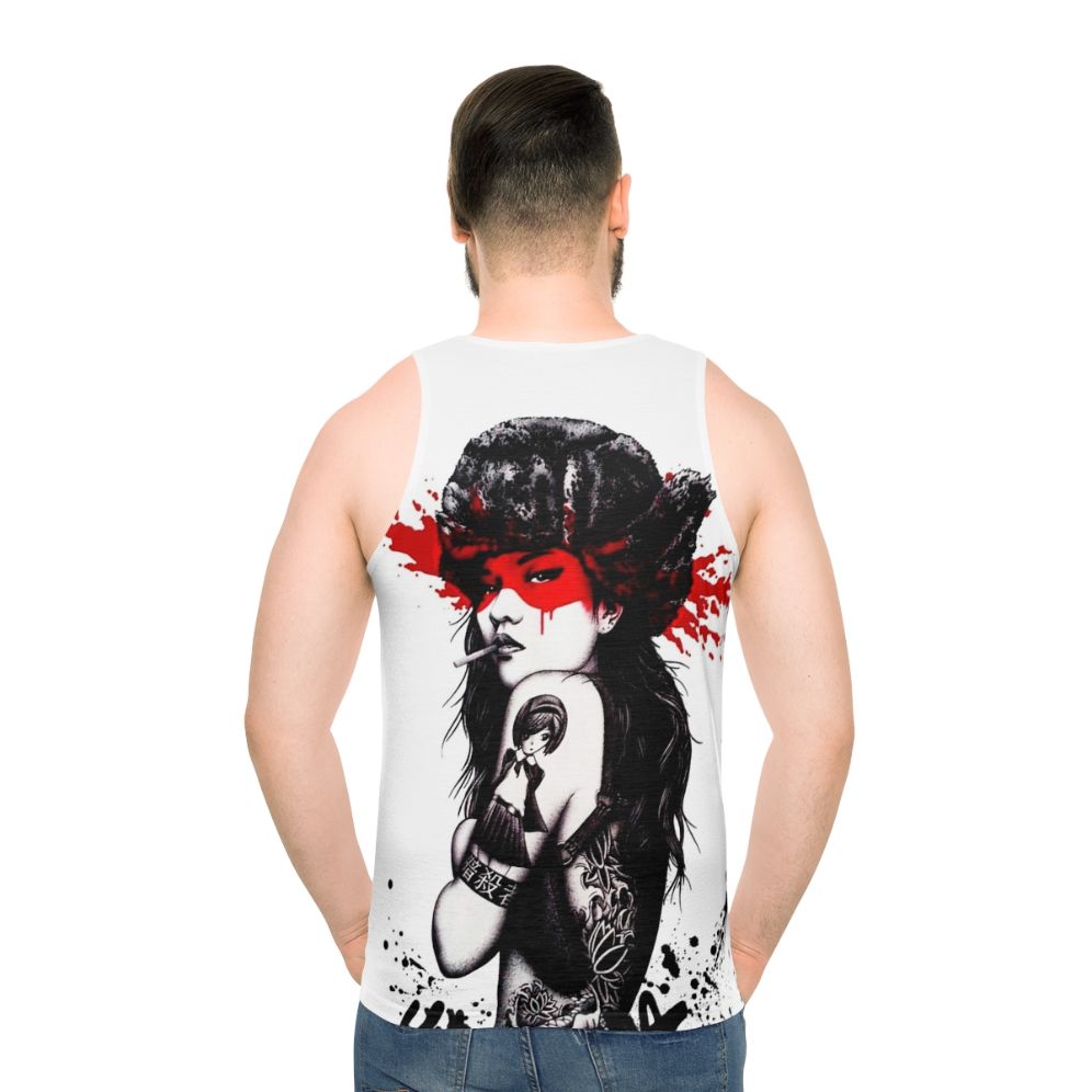 Vaporwave Japanese Unisex Tank Top