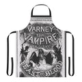 Varney the Vampire themed gothic apron with dark, supernatural design